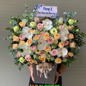 giỏ hoa tặng người thương